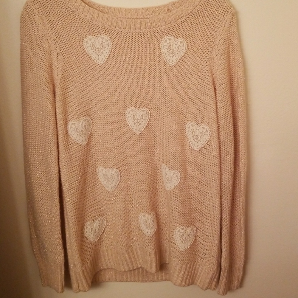 Lauren Conrad Heart Sweater